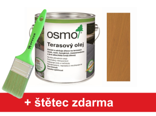 Osmo terasový olej 013 garapa, přírodně tónovaný